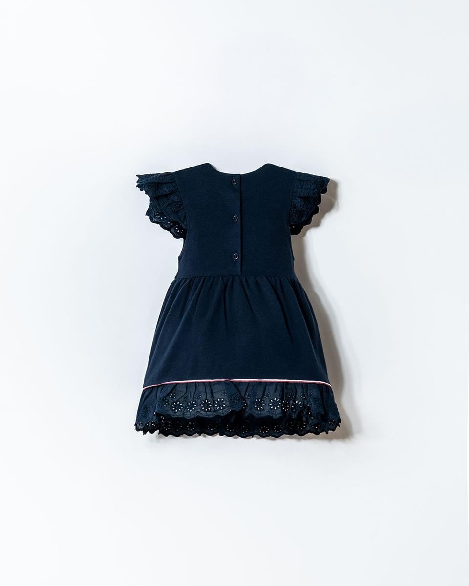 U.S. Polo Assn Kız Bebek Elbise Lacivert
