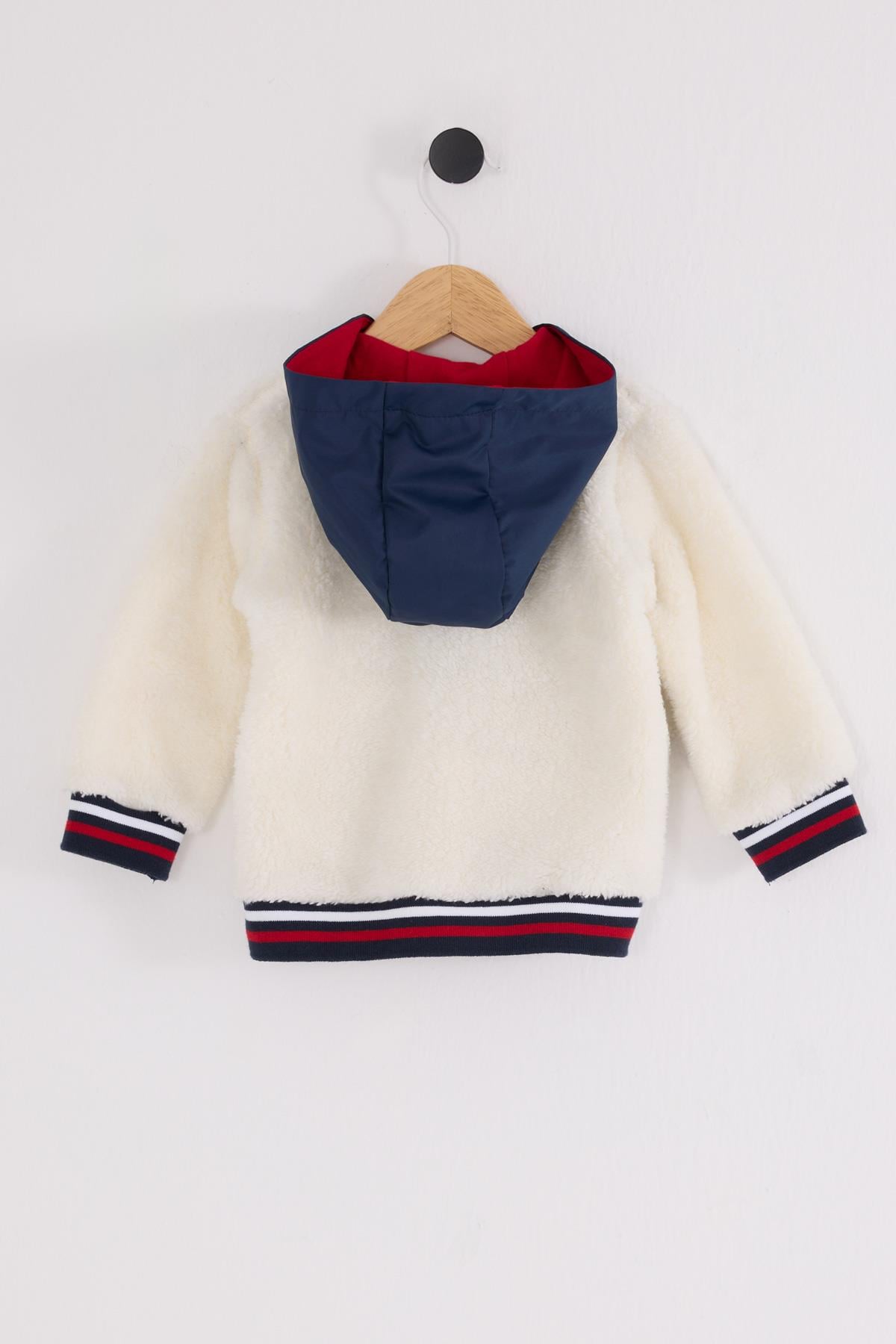 U.S. Polo Assn Erkek Bebek USB2538  Bebek Mevsimlik Mont  Beyaz