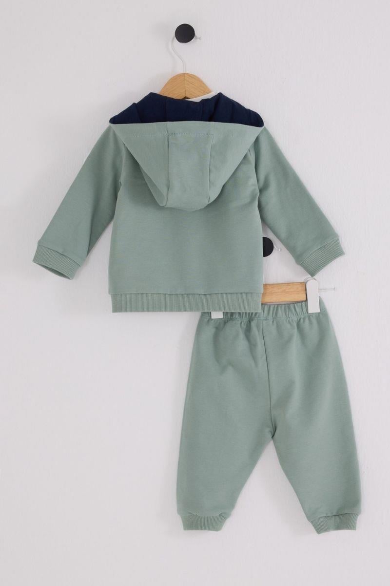 U.S. Polo Assn Erkek Bebek 3'lü Takım Yeşil