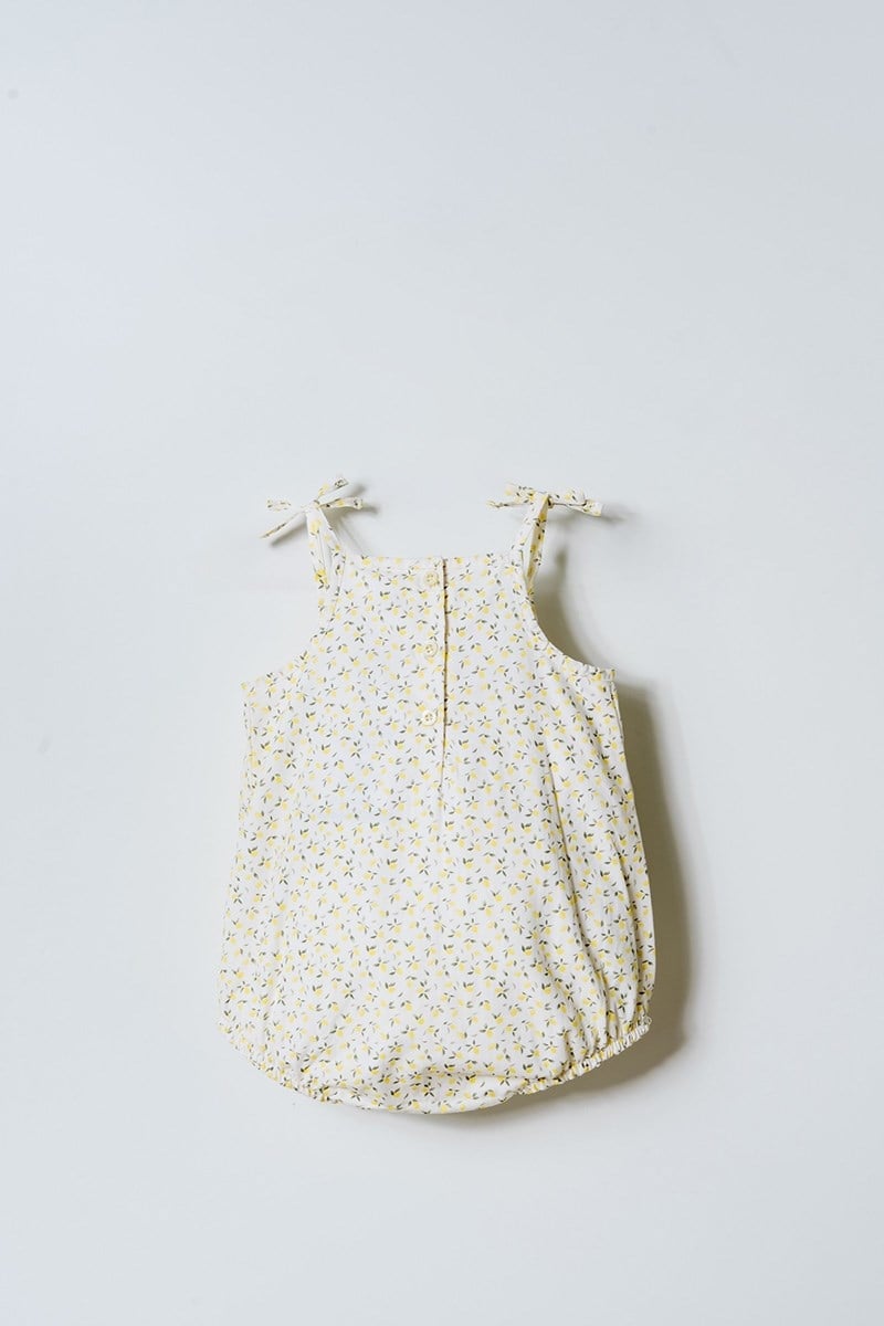 U.S. Polo Assn Kız Bebek  Tulum Ekru