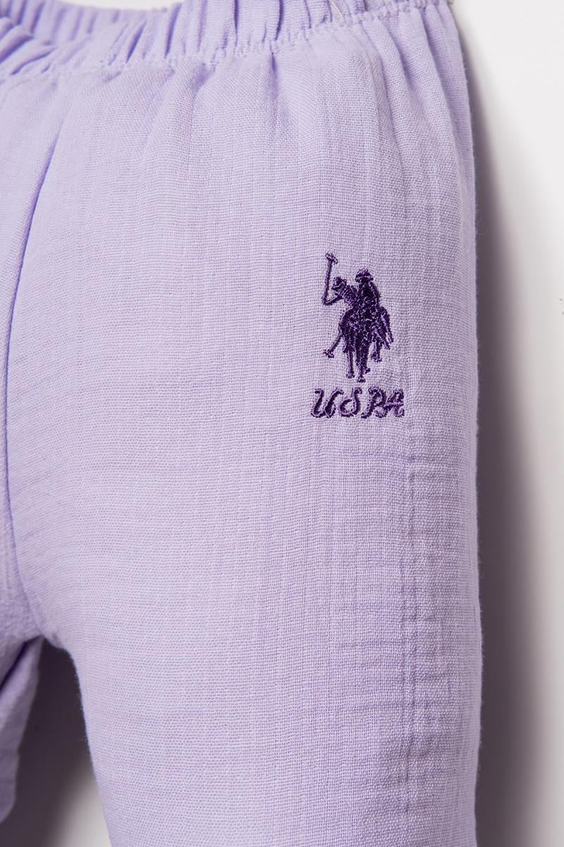 U.S. Polo Assn Kız Bebek Takım Açık Lila