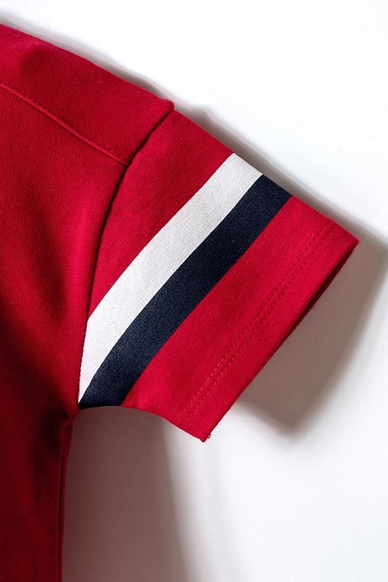 U.S. Polo Assn Erkek Bebek  2 li Şort T-şhirt Takım Kırmızı