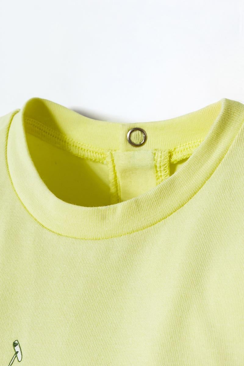 U.S. Polo Assn Erkek Bebek  2 li  T-şhirt Takım Sarı