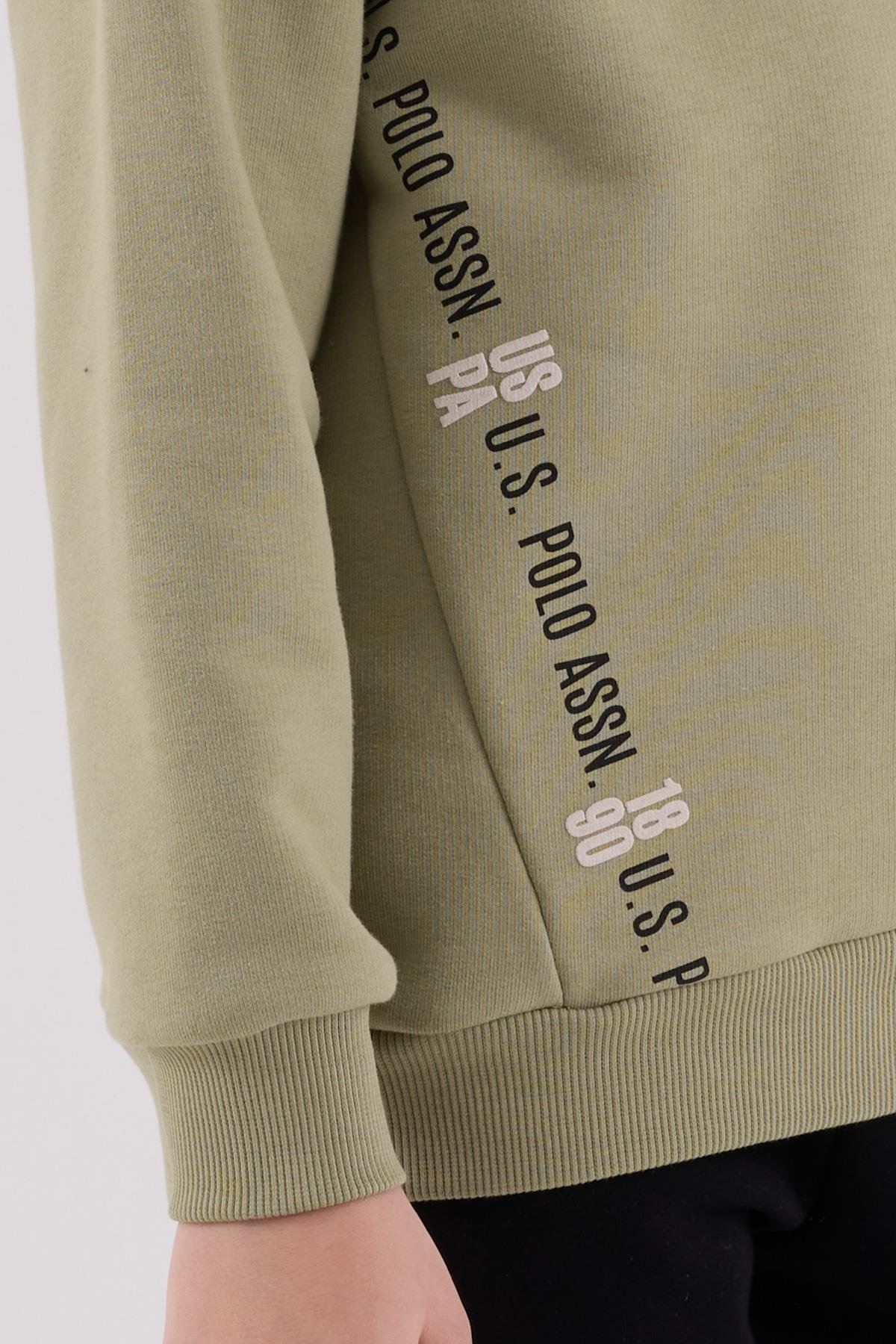U.S. Polo Assn. Erkek Çocuk Eşofman Takımı Çay Yeşili