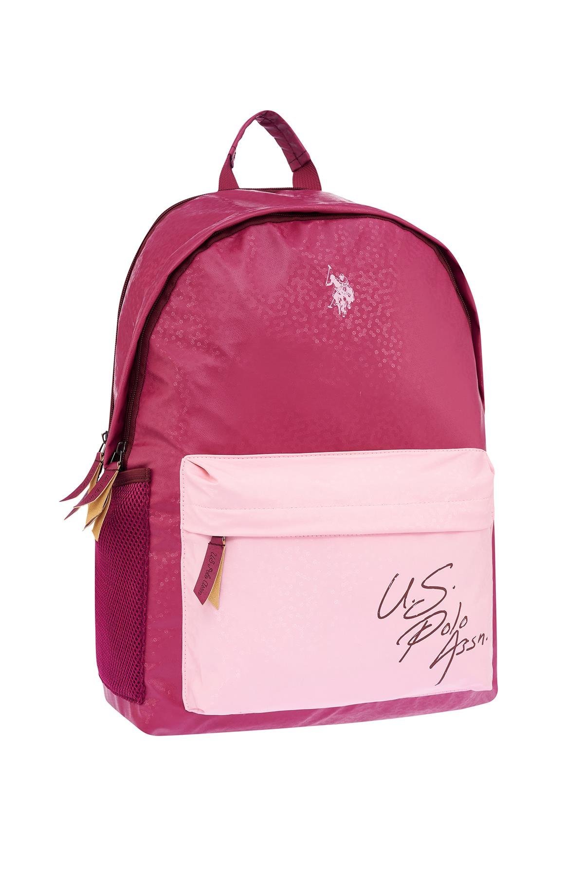 U.S. Polo Assn. Plcan24229 Sırt Çantası - Okul Çantası Mürdüm