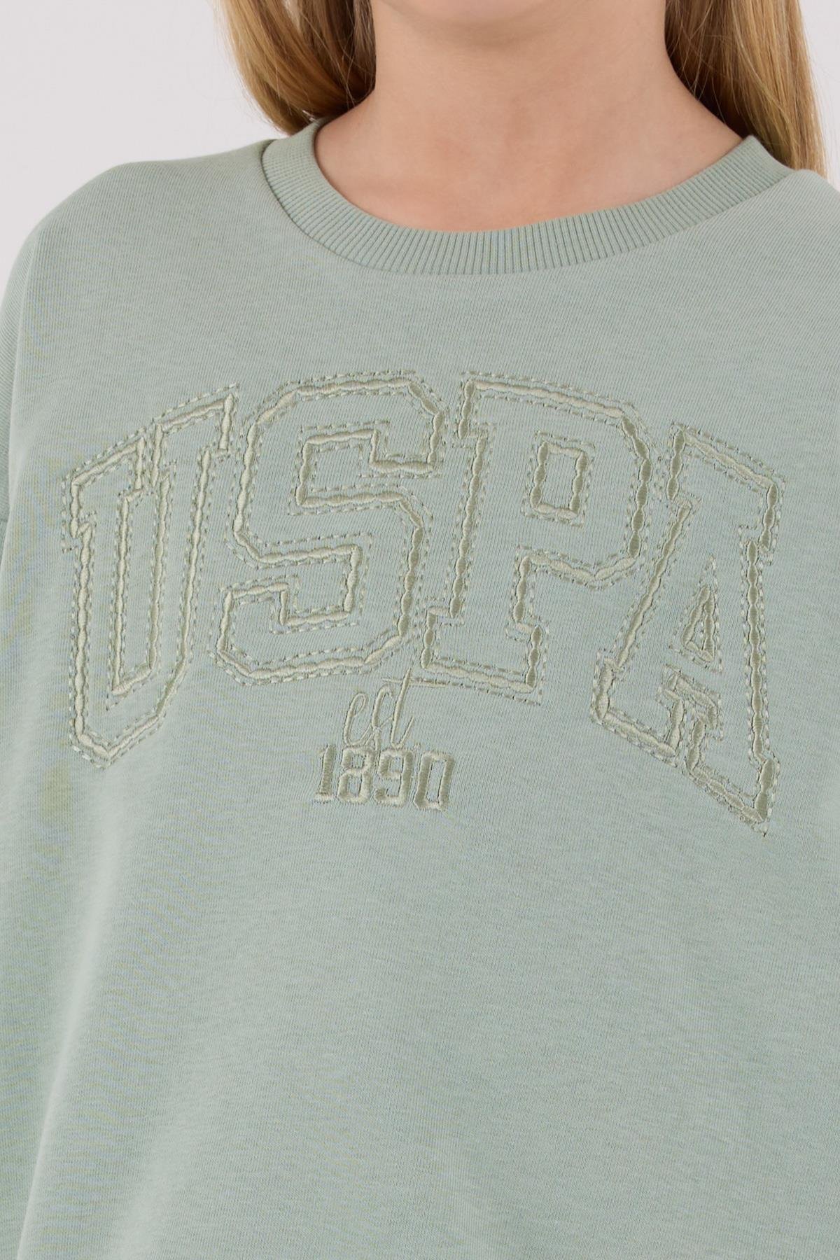 U.S. Polo Assn. Kız Çocuk Eşofman Takımı Yeşil