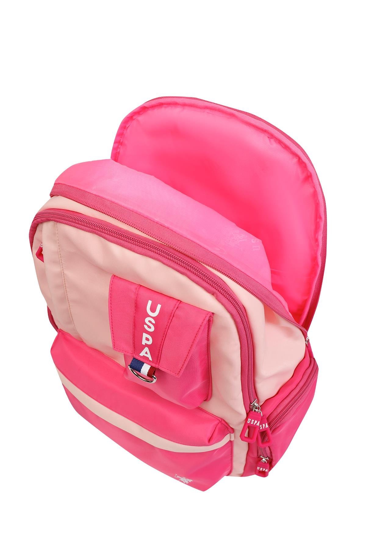 U.S. Polo Assn. Plcan24120 Sırt Çantası - Okul Çantası Pudra