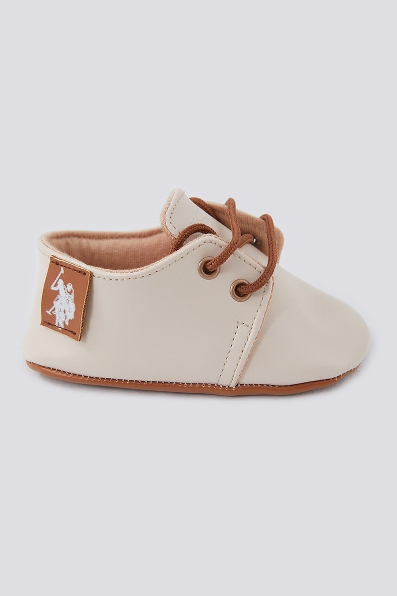 U.S. Polo Assn. Erkek Bebek Ayakkabı Bej