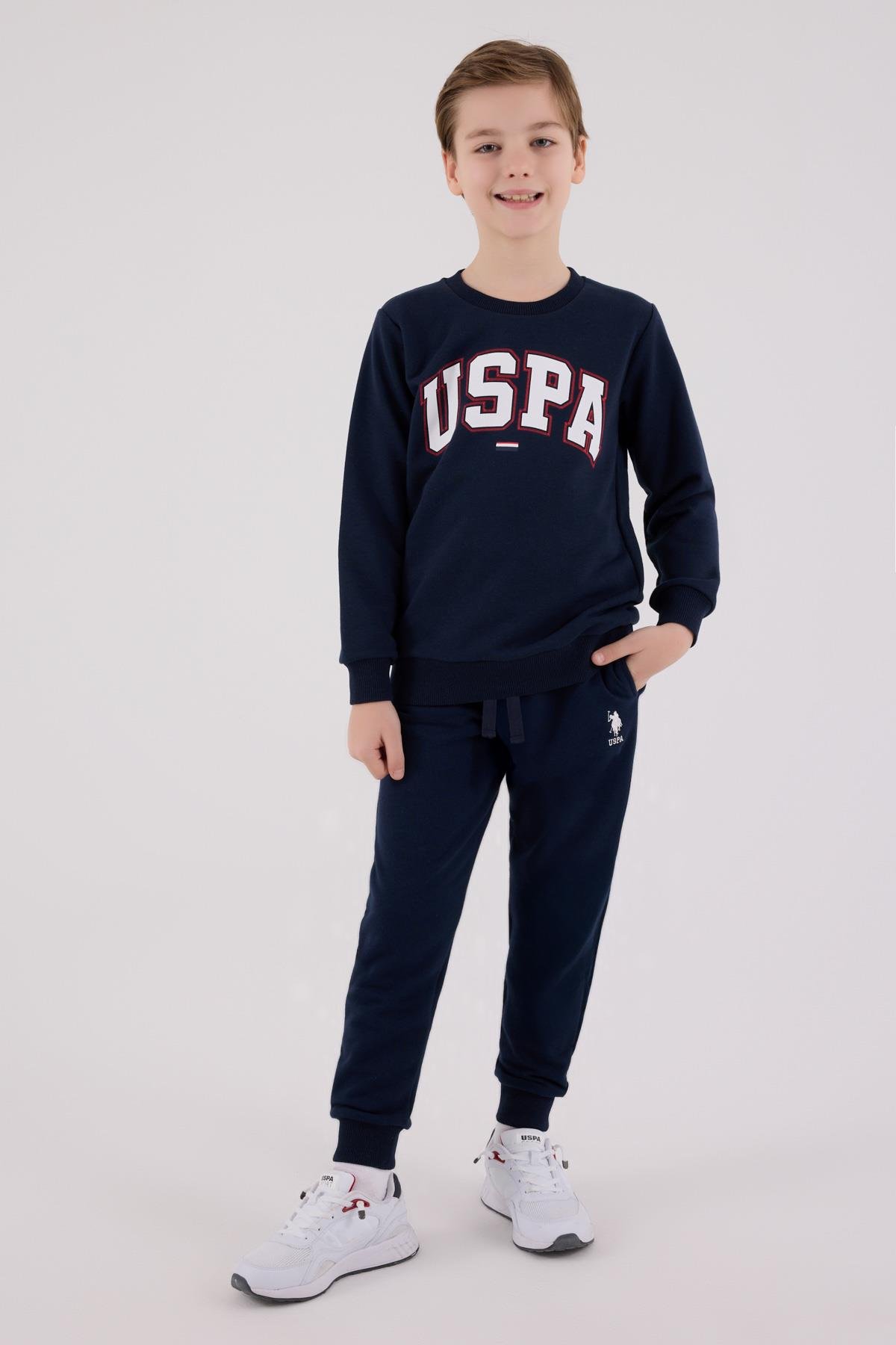 U.S. Polo Assn. Erkek Çocuk Eşofman Takımı Lacivert