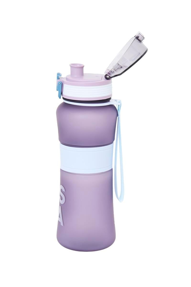 U.S. Polo Assn. 650 ml Matara Suluk Su Şişesi Mor