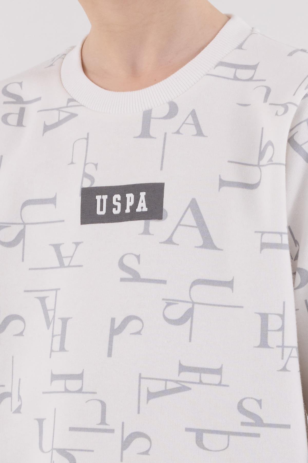 U.S. Polo Assn. Erkek Çocuk Eşofman Takımı Beyaz