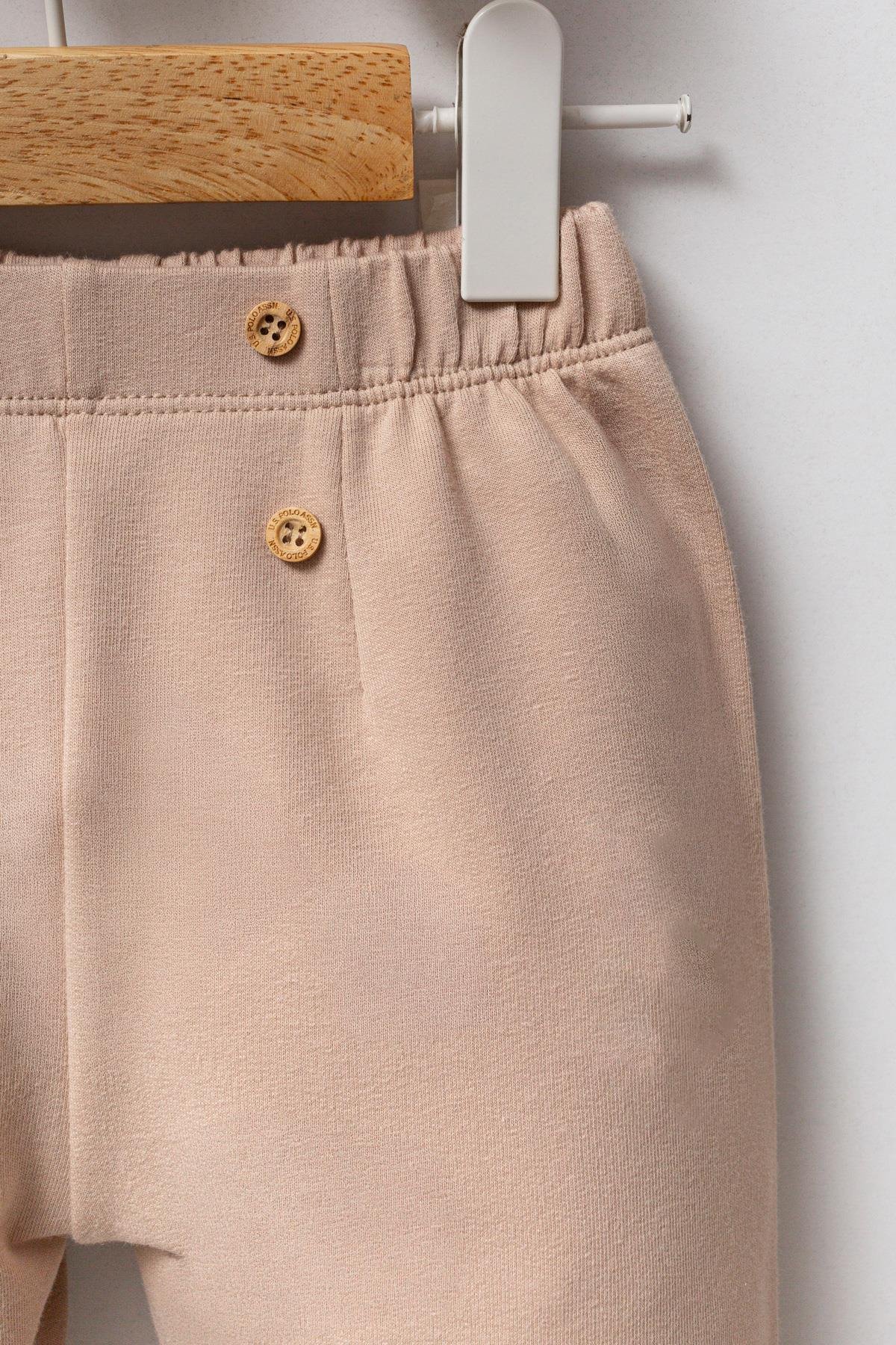 U.S. Polo Assn. Kız Bebek 2'li Takım Beyaz