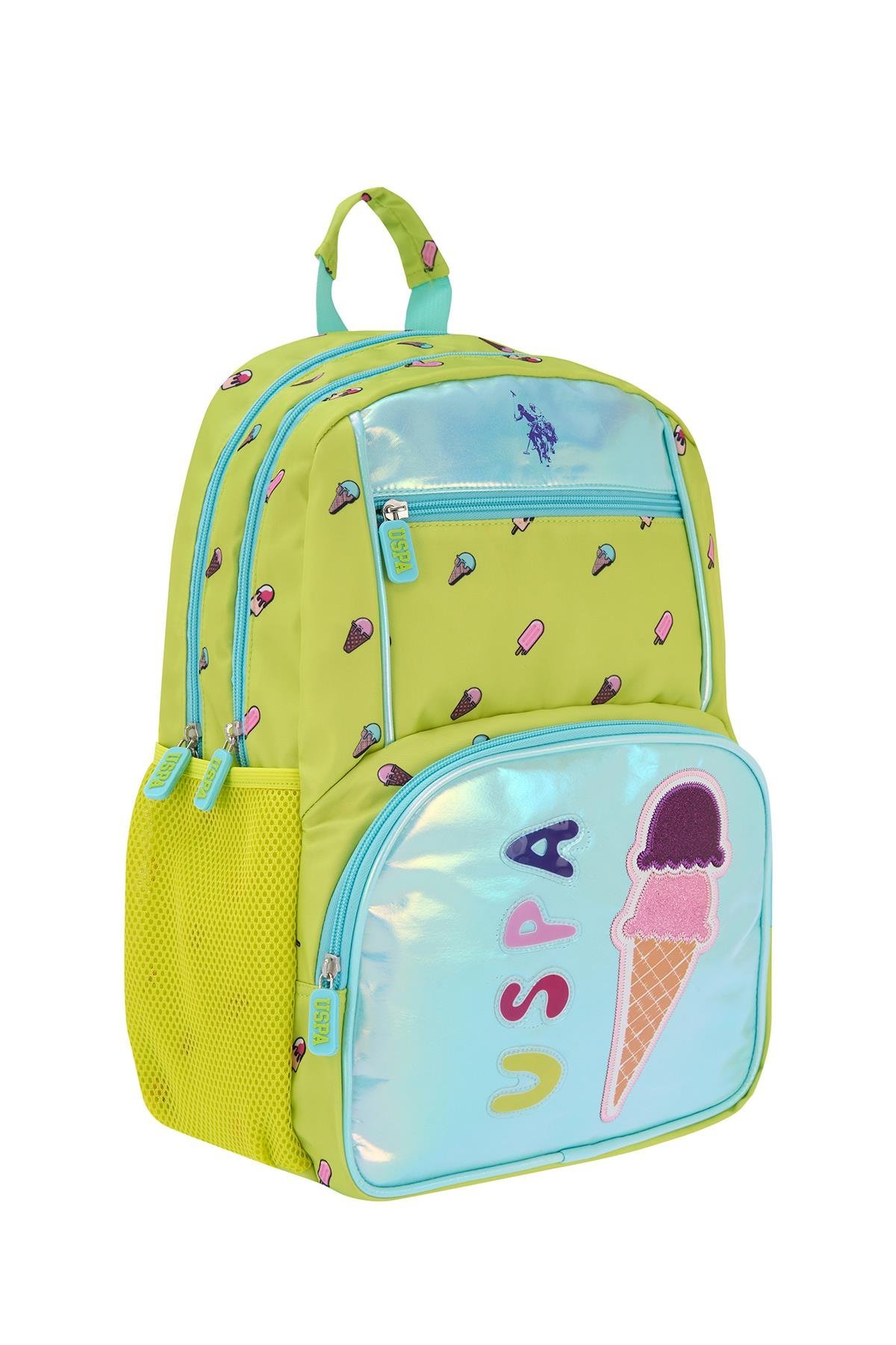 U.S. Polo Assn. Plcan25025 Sırt Çantası - Okul Çantası Lime