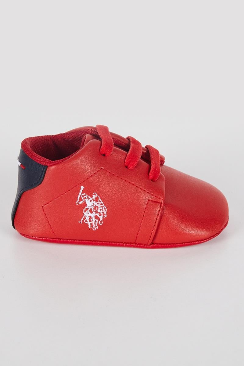 U.S. Polo Assn. Erkek Bebek Ayakkabı Kırmızı