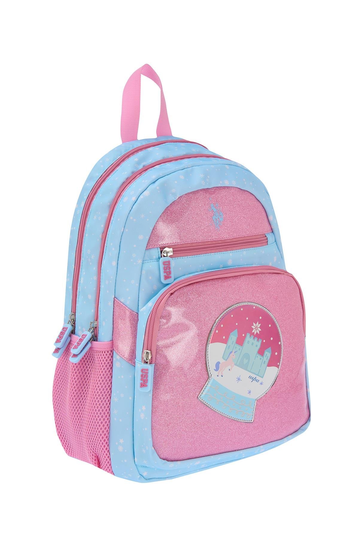 U.S. Polo Assn. Plcan25024 Sırt Çantası - Okul Çantası Pembe