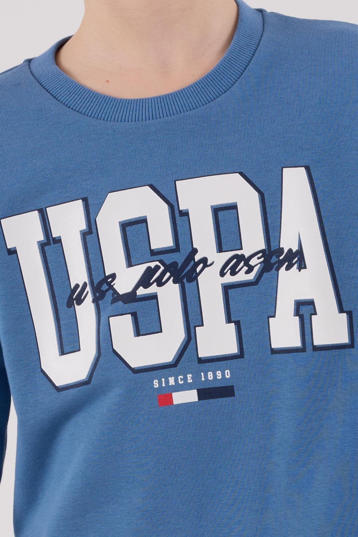 U.S. Polo Assn. Erkek Çocuk Eşofman Takımı Mavi