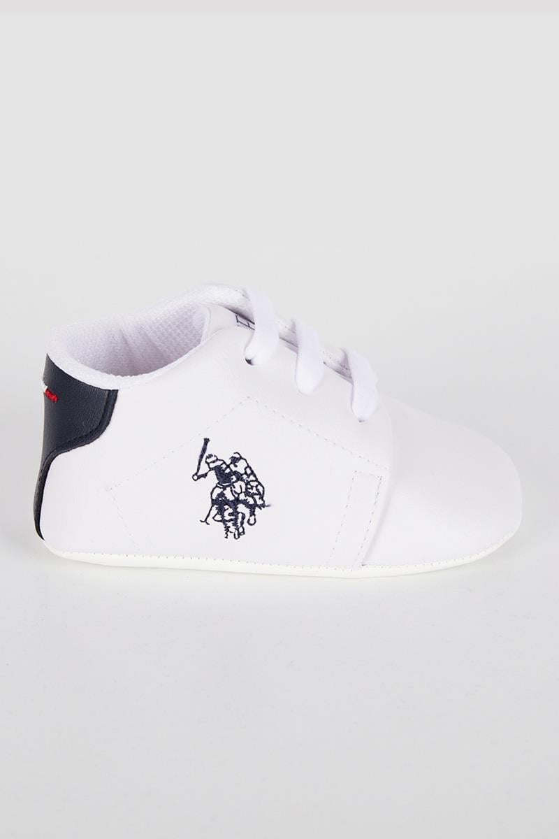 U.S. Polo Assn. Erkek Bebek Ayakkabı Beyaz 