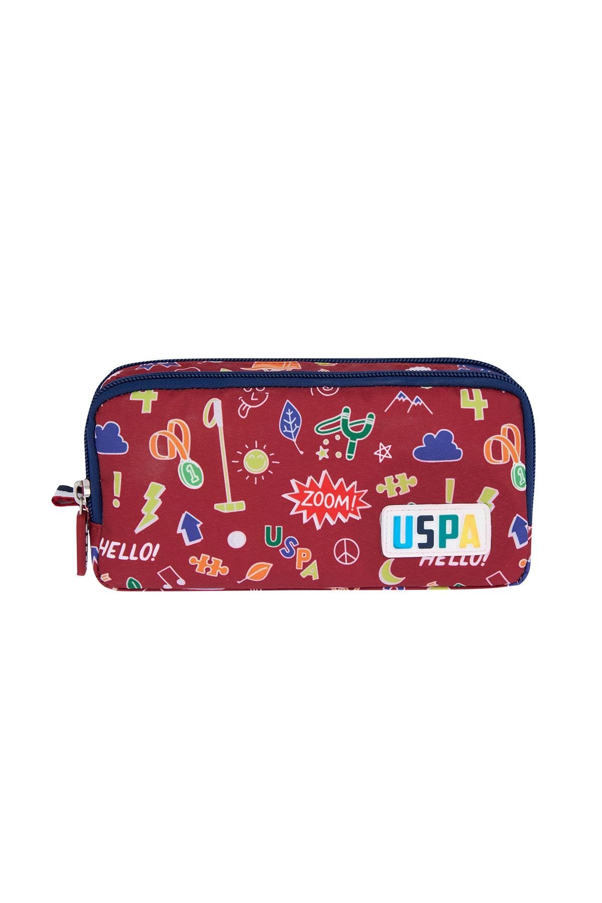 U.S. Polo Assn. PLKLK25017 Kalem Çantası Kırmızı