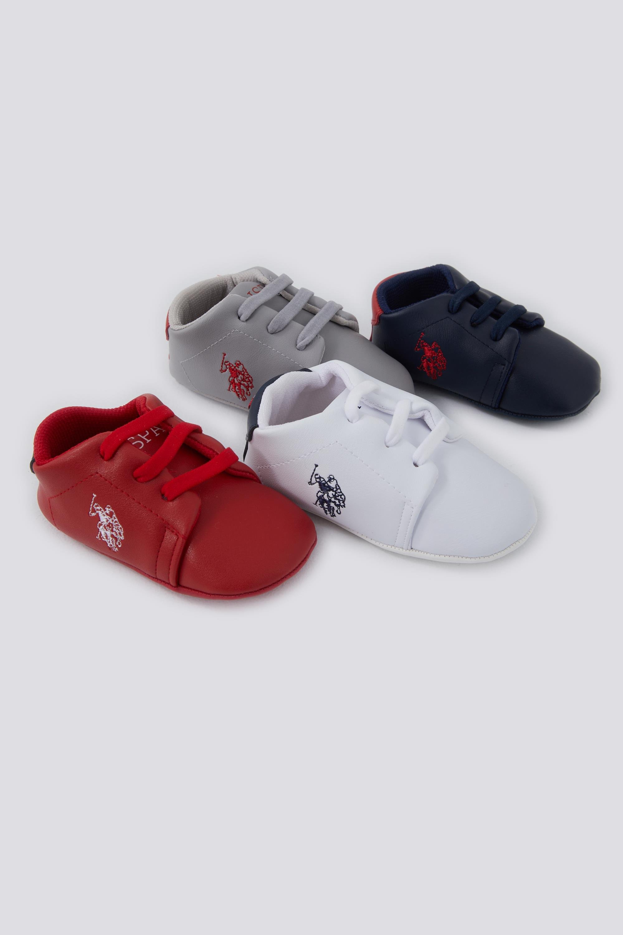 U.S. Polo Assn. Erkek Bebek Ayakkabı Gri