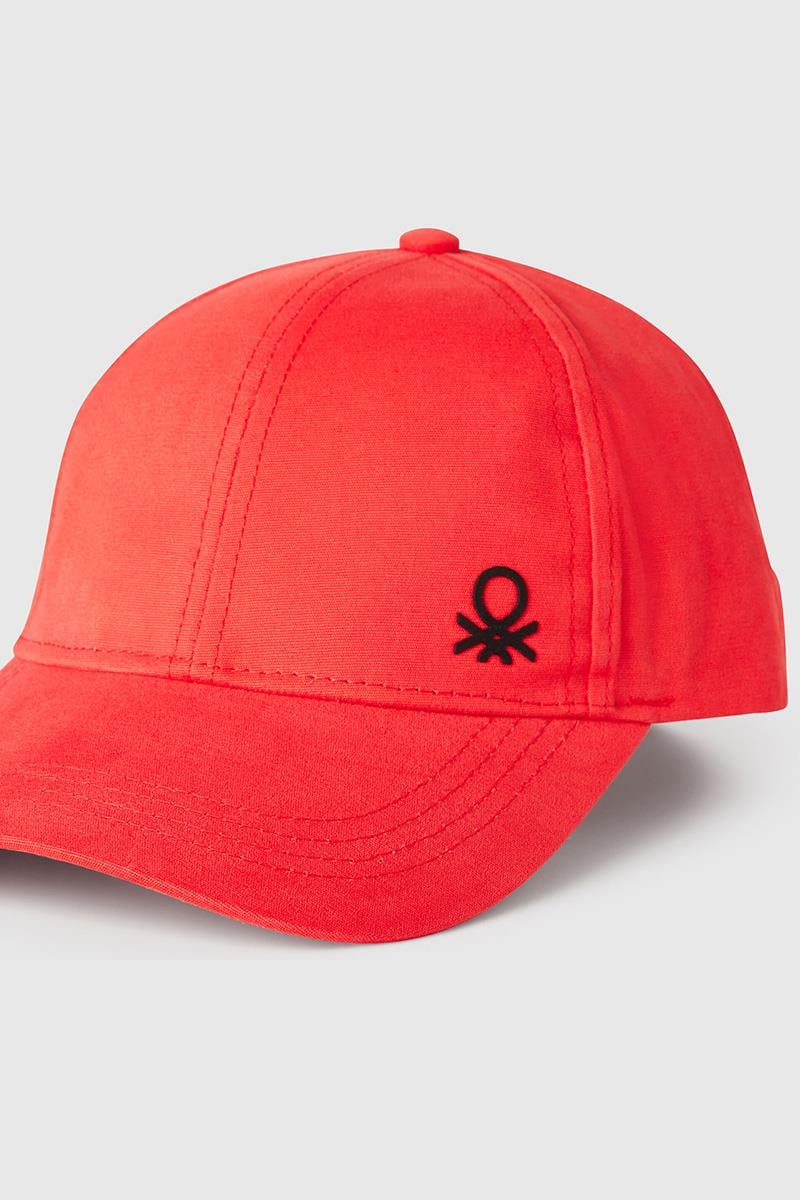United Colors of Benetton Çocuk Cap Şapka Kırmızı 6YCTCA01