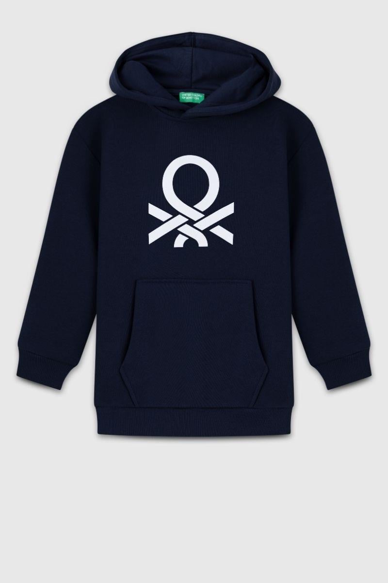 United Colors of Benetton Erkek Çocuk BNT-B23341 Sweatshirt Lacivert
