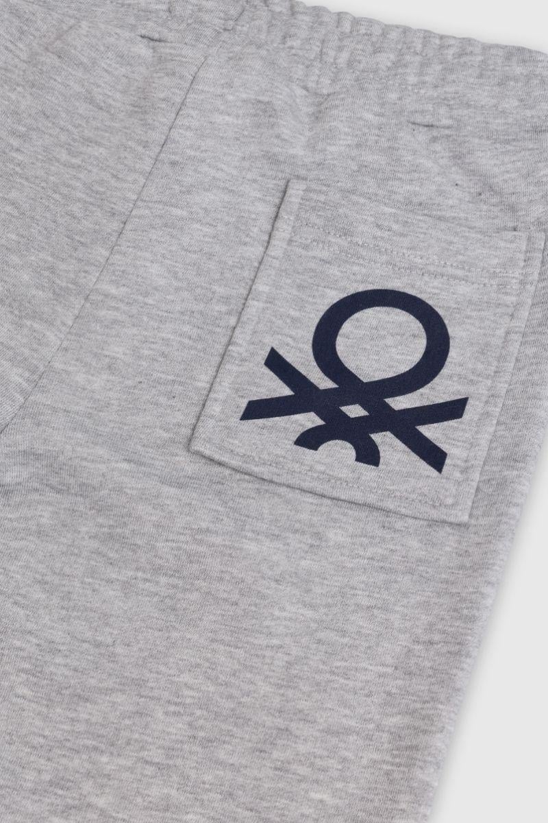 United Colors of Benetton Erkek Çocuk BNT-B23336  Jogger Gri Melanj