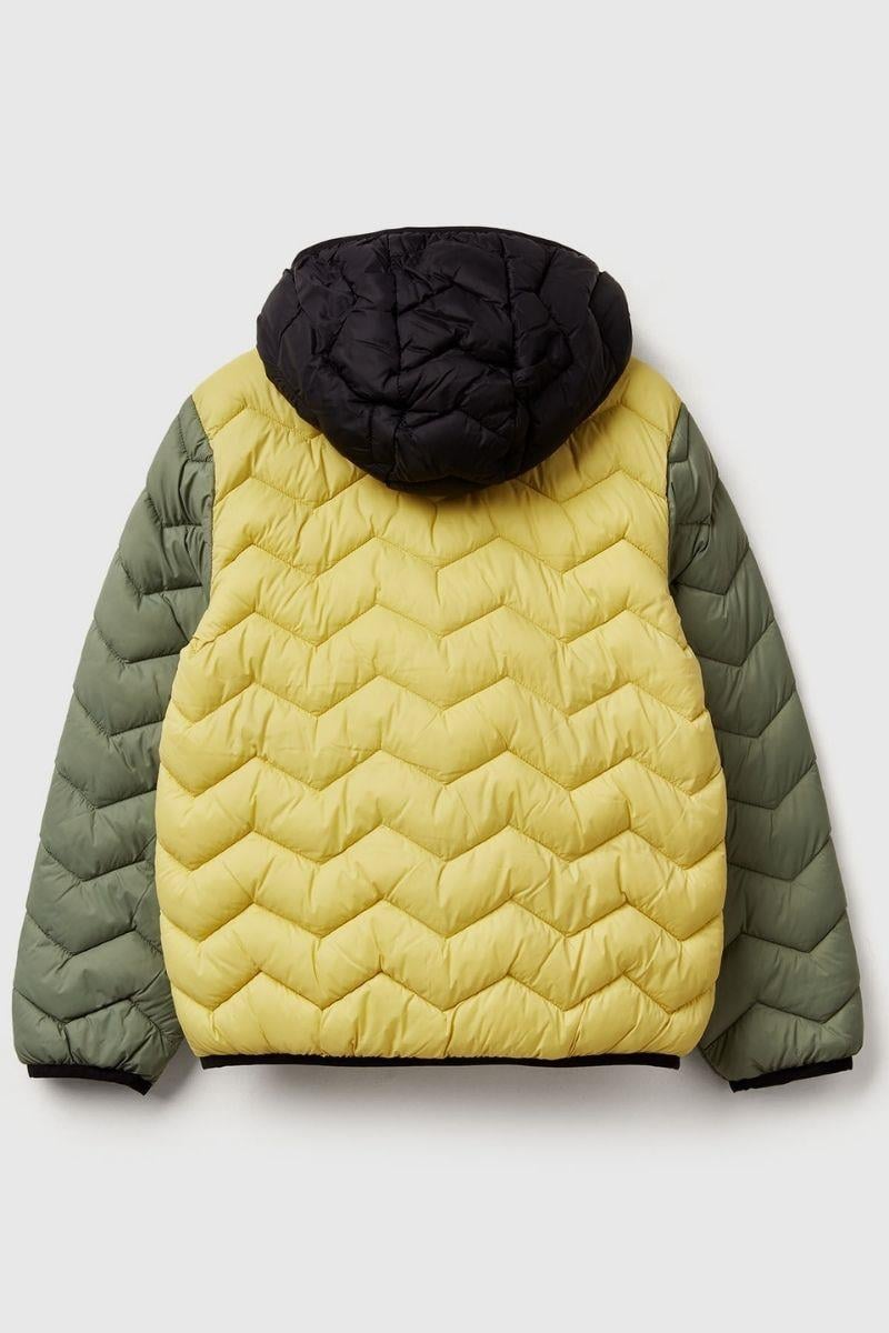 United Colors of Benetton Erkek Çocuk 2TWDCN04V-25K Mont Sarı