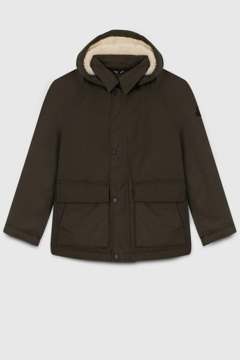 United Colors of Benetton Erkek Çocuk 26056BNT Kaban Haki