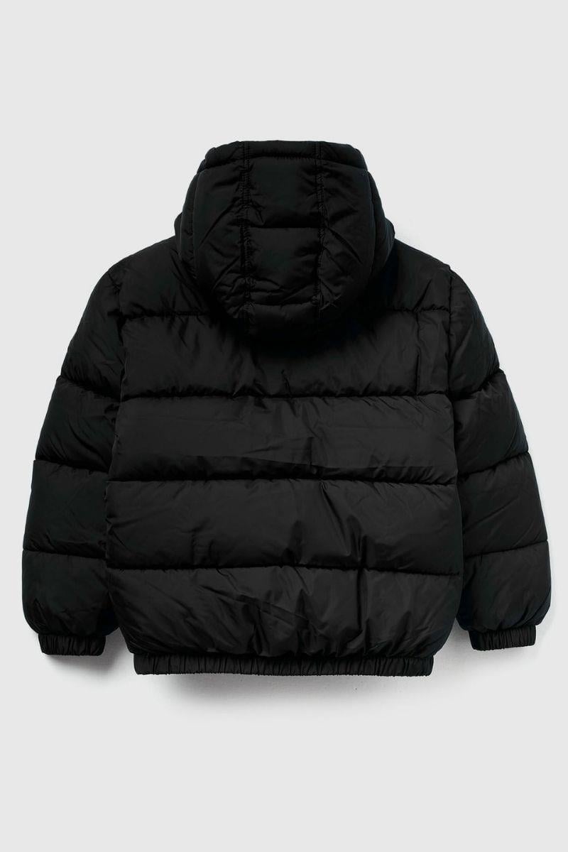 United Colors of Benetton Erkek Çocuk 2WU0CN06N-25K Mont Siyah