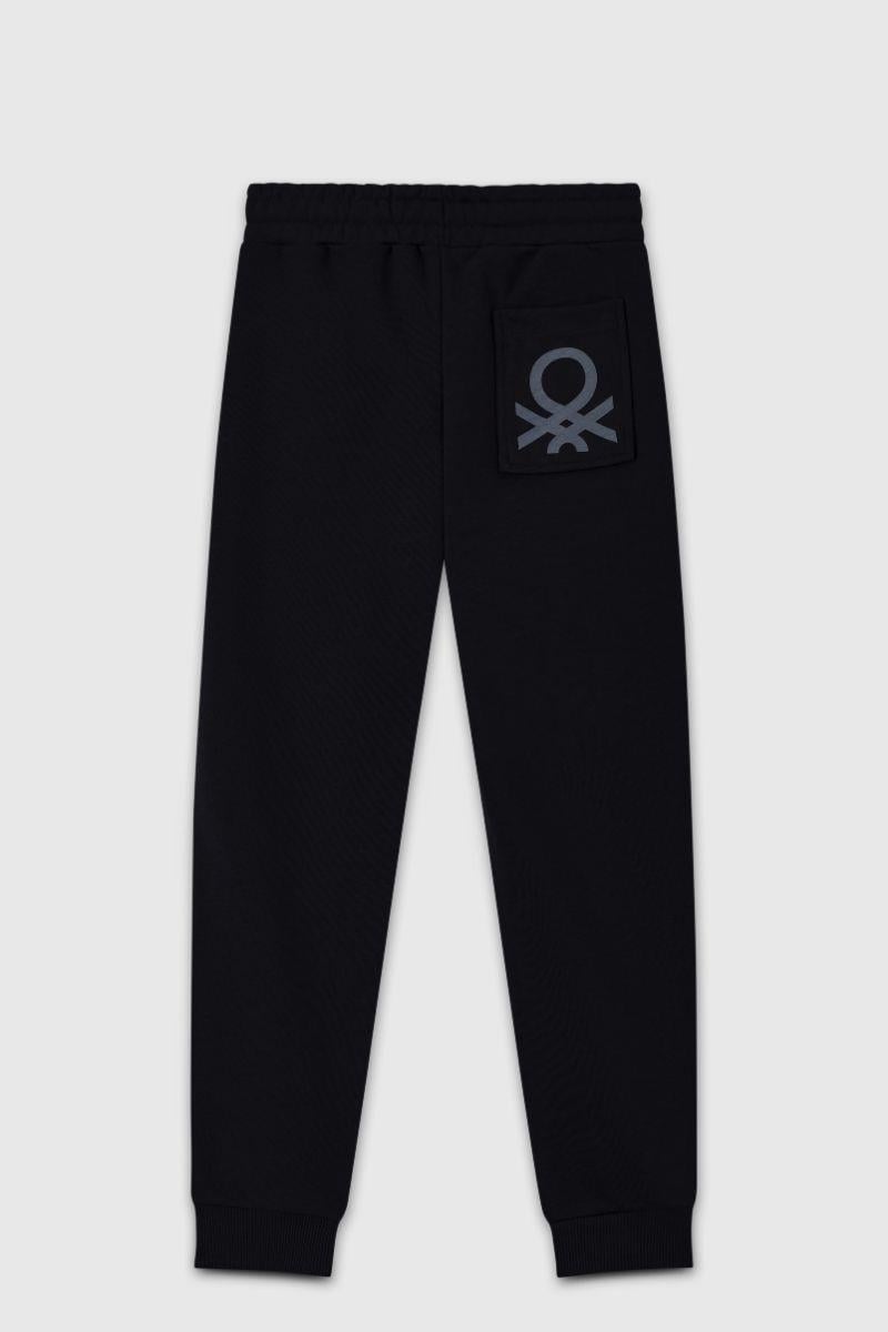 United Colors of Benetton Erkek Çocuk BNT-B23336 Jogger Eşofman Altı Siyah