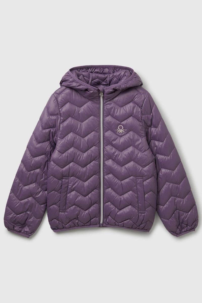 United Colors of Benetton Kız Çocuk 21INCN04U-25K Mevsimlik  Mont Mor