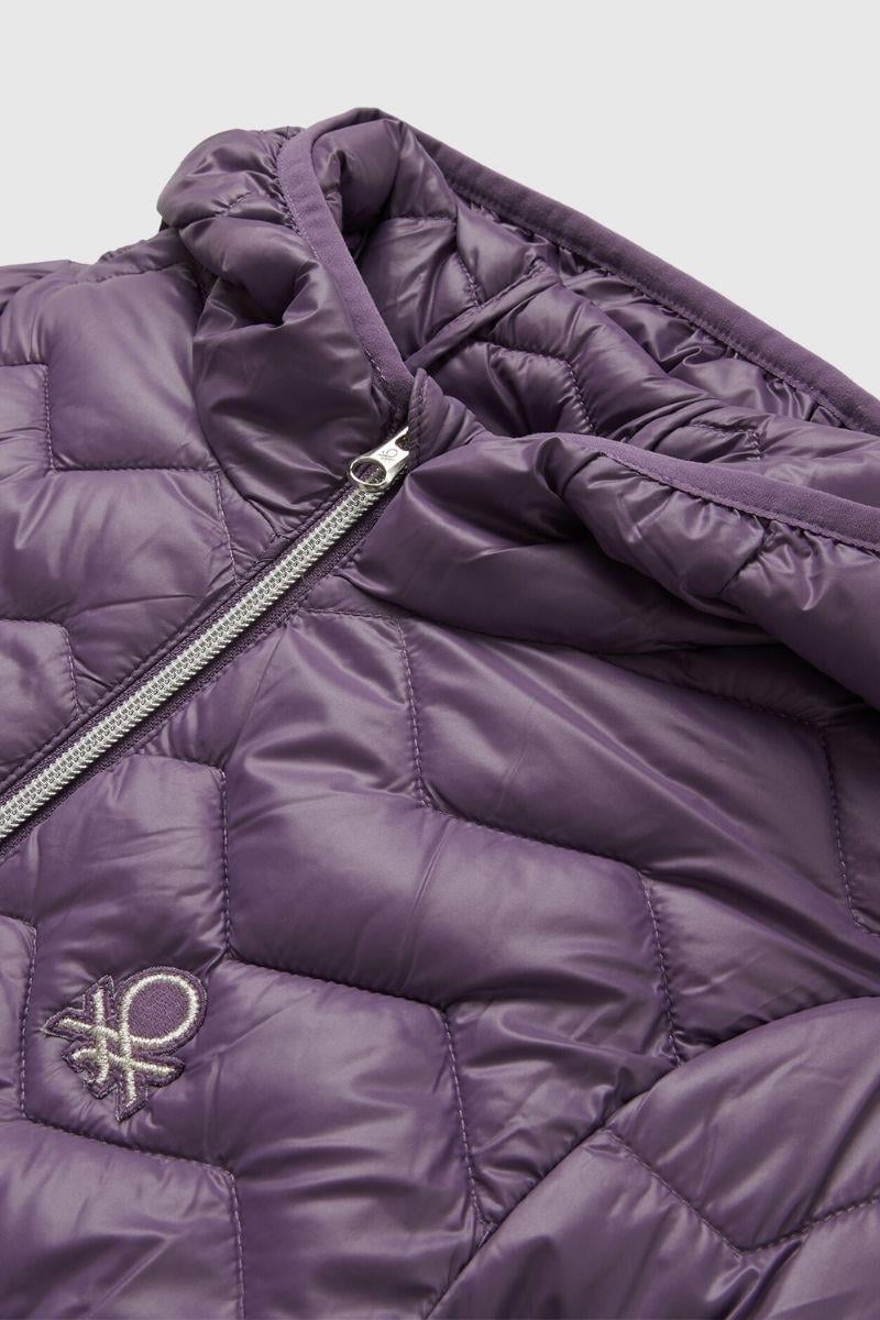 United Colors of Benetton Kız Çocuk 21INCN04U-25K Mevsimlik  Mont Mor