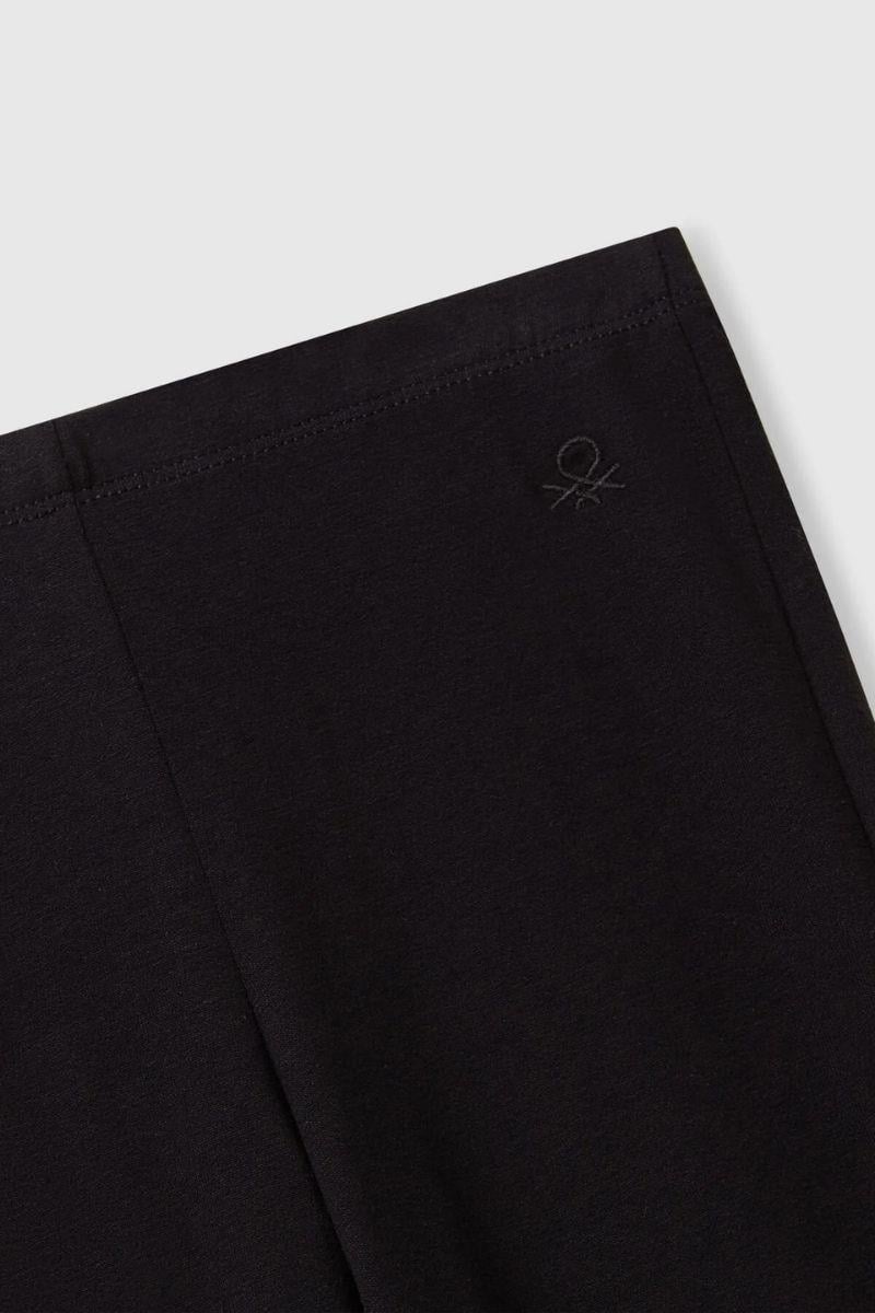 United Colors of Benetton Kız Çocuk 3DKECF037-25K İspanyol Tayt Siyah