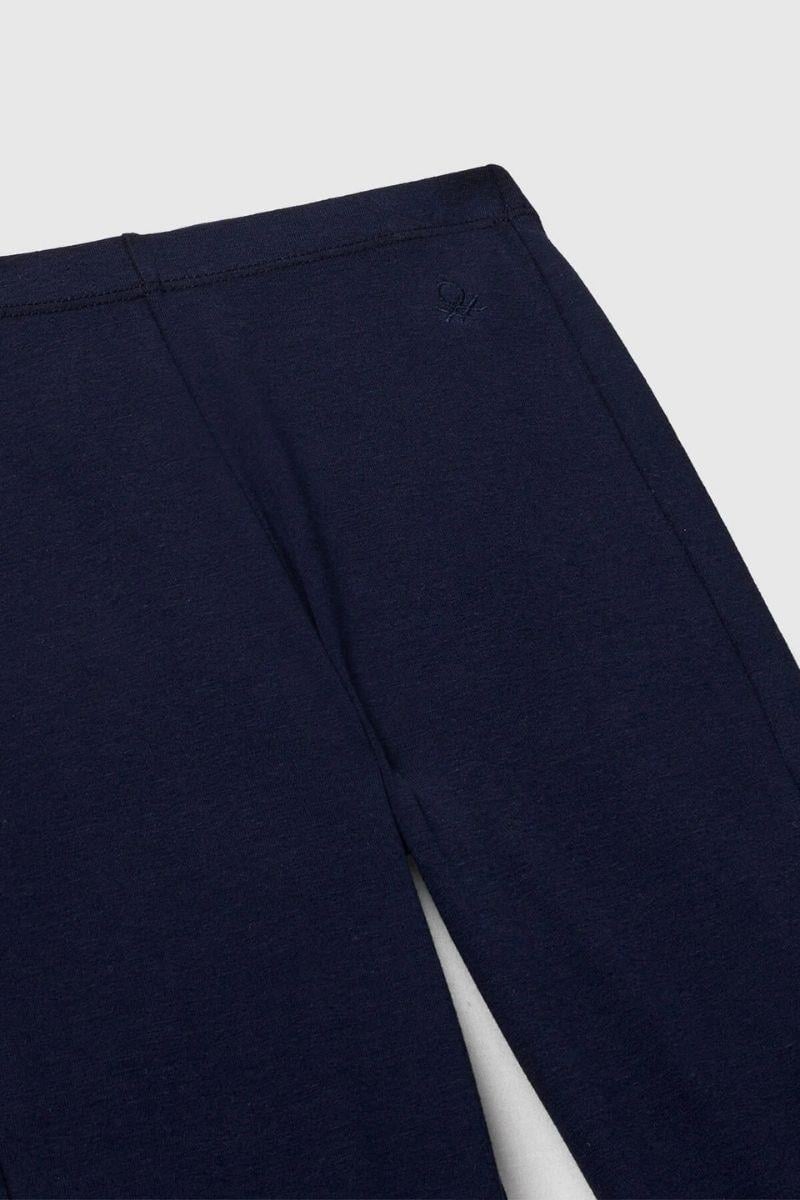 United Colors of Benetton Kız Çocuk 3DKECF037-25K İspanyol Tayt Lacivert