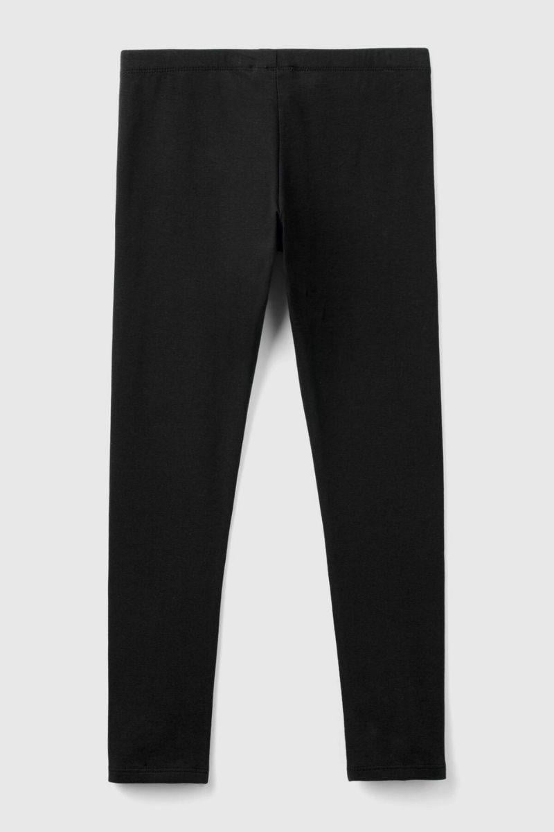 United Colors of Benetton Kız Çocuk 3MT1CF02G-25K Tayt Siyah