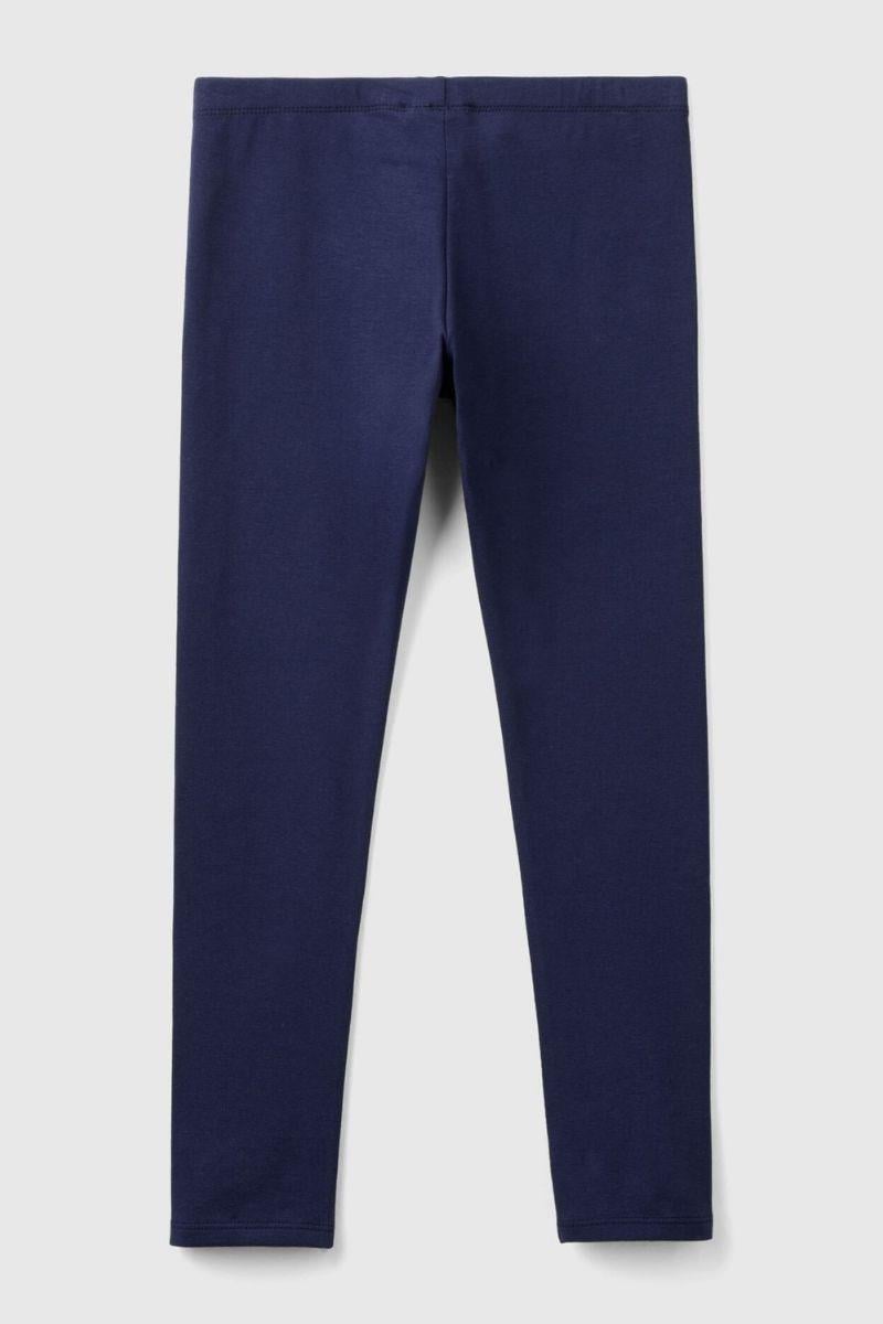 United Colors of Benetton Kız Çocuk 3MT1CF02G-25K Tayt Lacivert