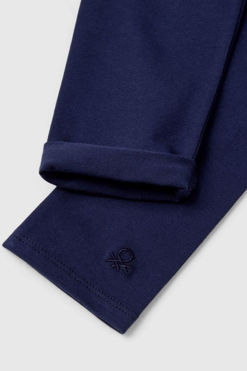 United Colors of Benetton Kız Çocuk 3MT1CF02G-25K Tayt Lacivert