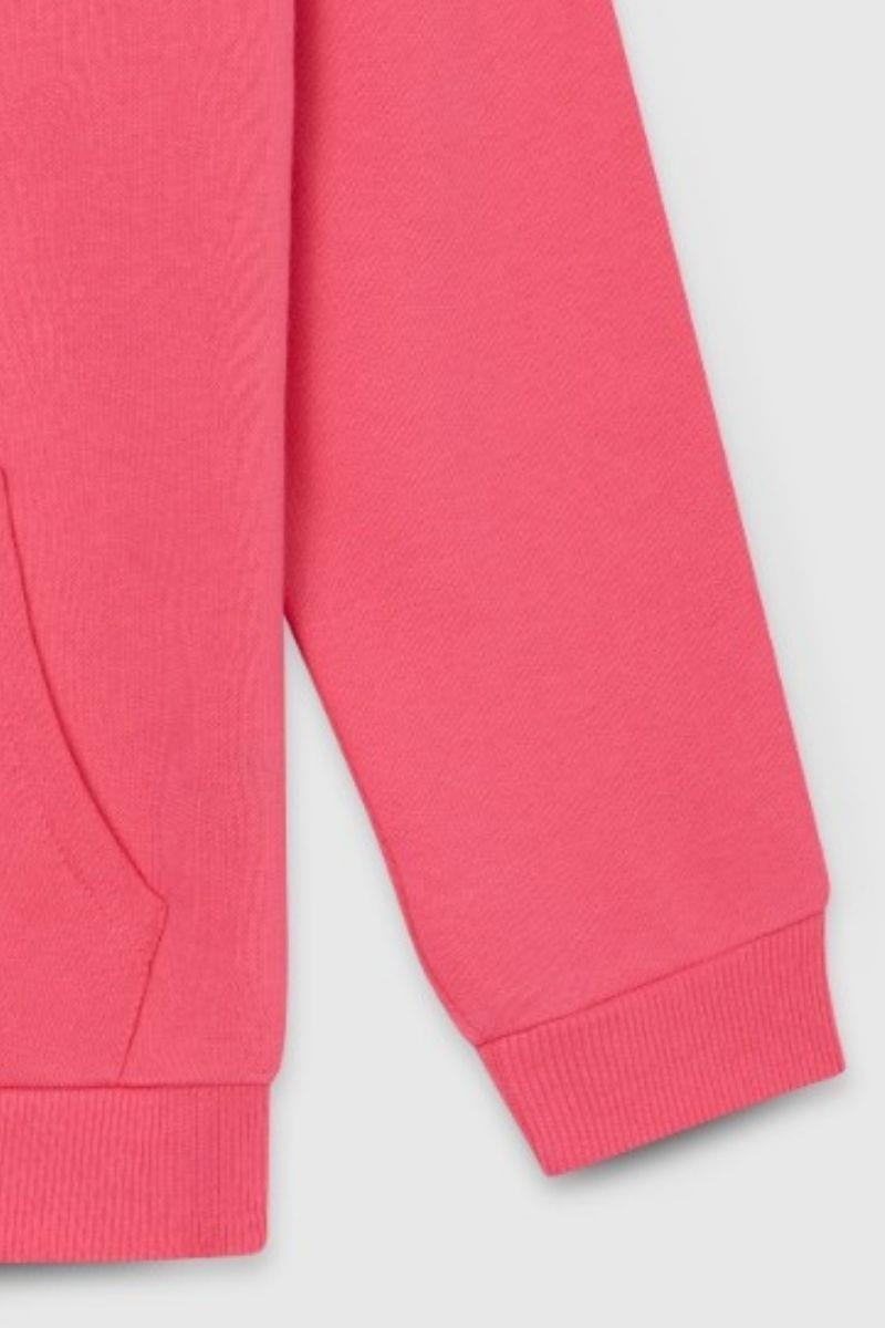 United Colors of Benetton Kız Çocuk BNT-G23334 Sweatshirt Pembe