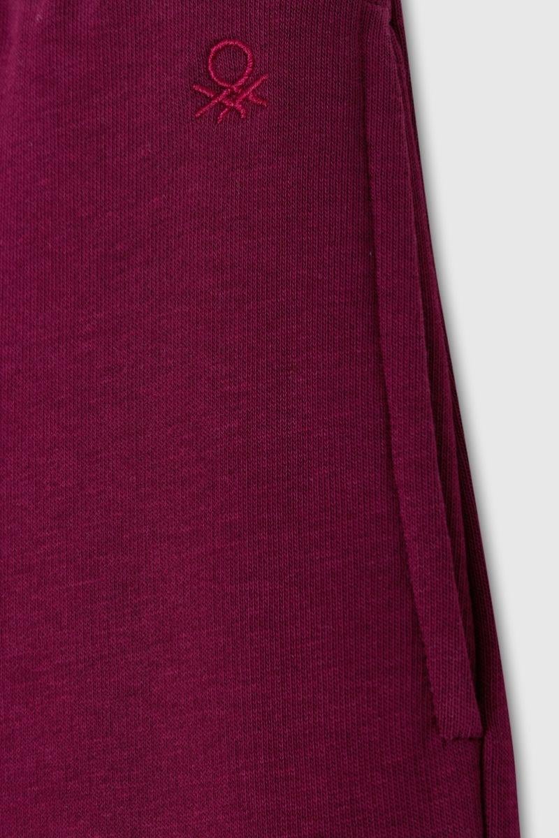 United Colors of Benetton Kız Çocuk  BNT-G23333 Benetton Jogger Eşofman Altı Bordo