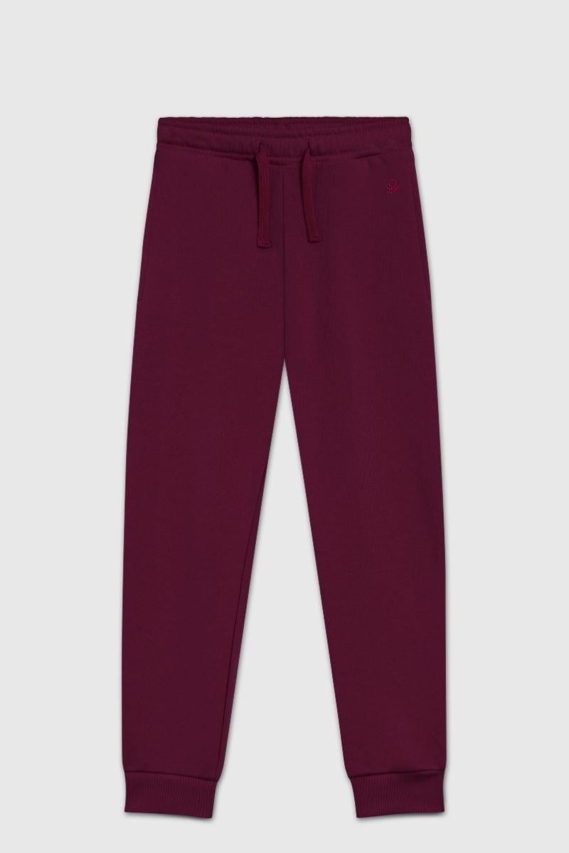 United Colors of Benetton Kız Çocuk  BNT-G23333 Benetton Jogger Eşofman Altı Bordo