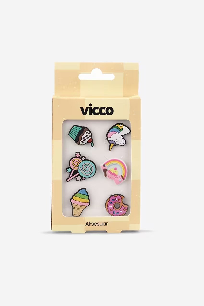 Vicco Shake 6 adet Terlik Aksesuarı Dondurma