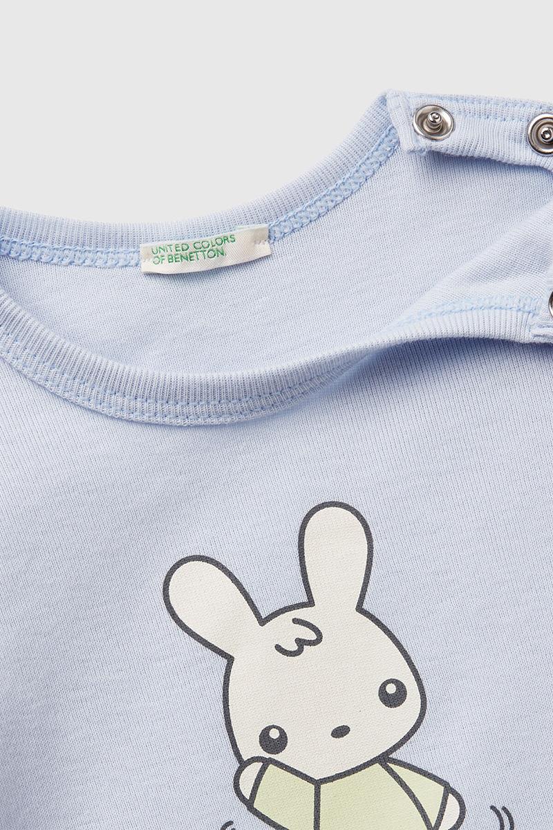 Yenidoğan BNT-NB TSHIRT AÇIK MAVİ