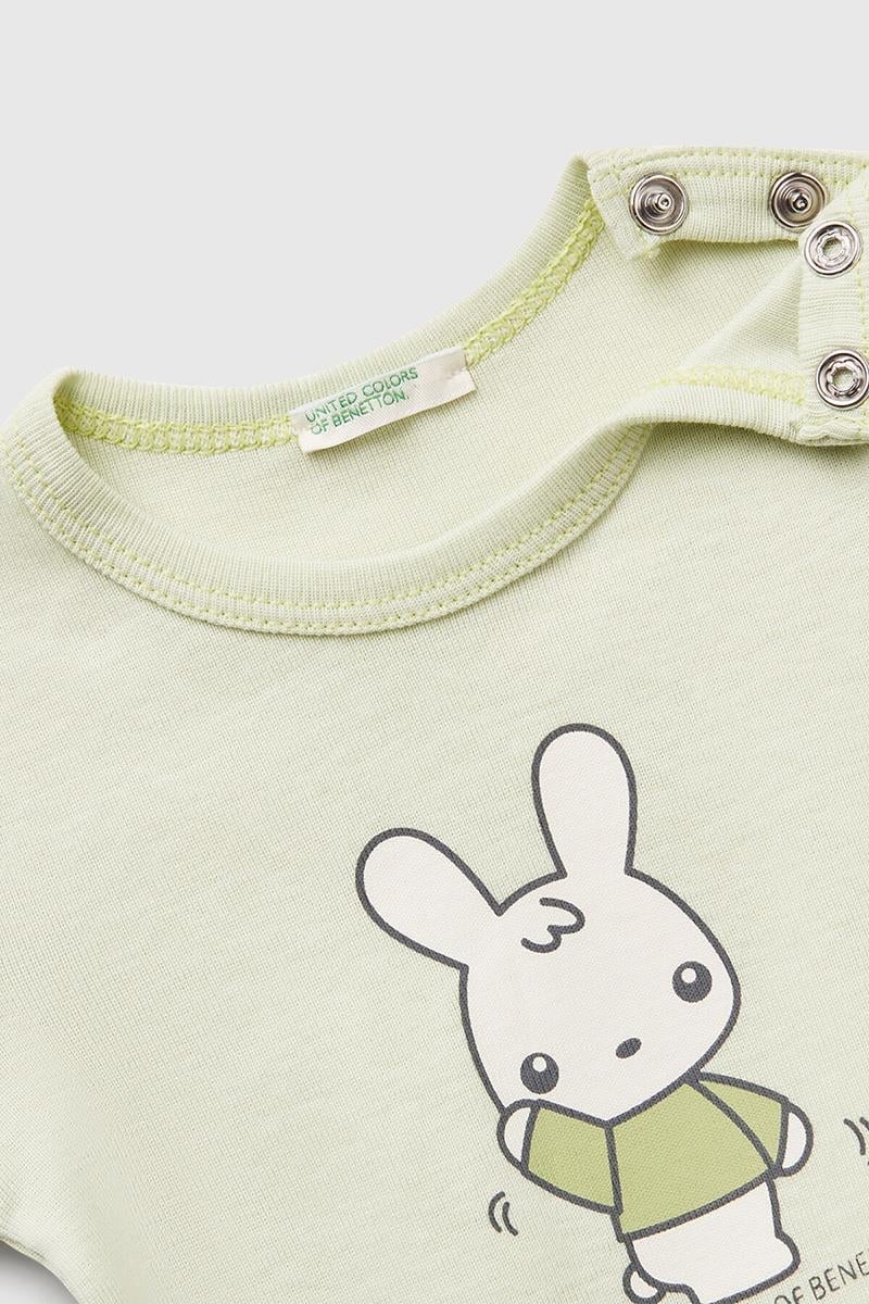 Yenidoğan BNT-NB TSHIRT AÇIK YEŞİL
