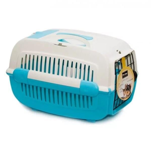 Aquael Comfy Cosmos Küçük Irk Köpek ve Kedi Taşıma Çantası Mavi Small 48x33x32.5 Cm