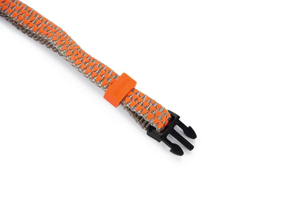 Beeztees Köpek Boyun Tasması, Açık Gri Turuncu, 20-30cm