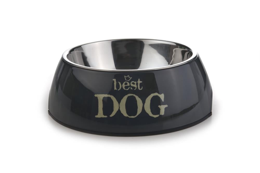 Beeztees Köpek Mama Su Kabı, Paslanmaz Çelik, 14cm, 160ml