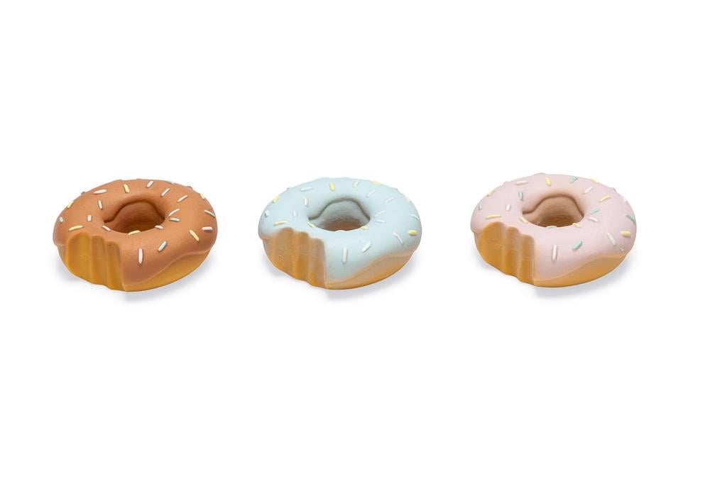 Beeztees Köpek Oyuncağı, Sesli, Donut, Lateks, Çeşitli Renklerde, 7x7x3cm