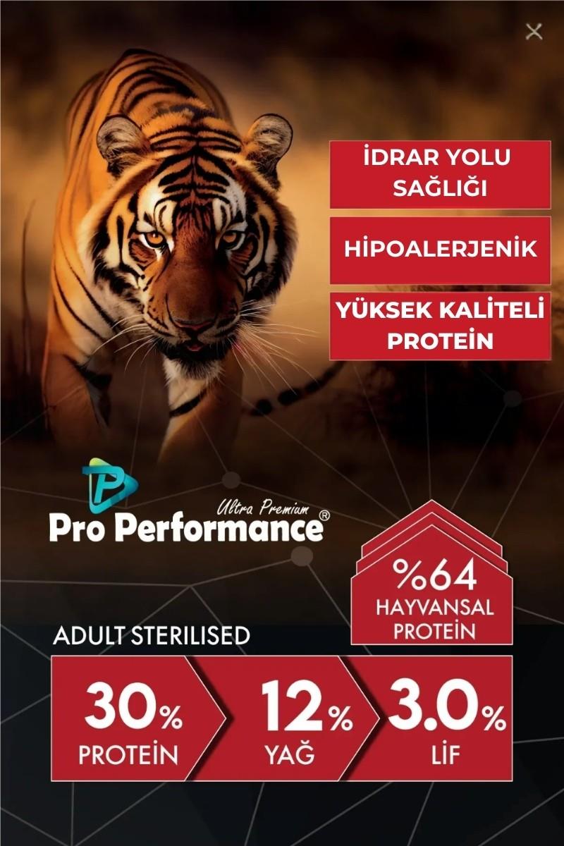 Pro Performance Ultra Premium Yetişkin Pro Performance Adult Cat Sterilised Lamb & Shrimps & Salmon & Cranberry 15