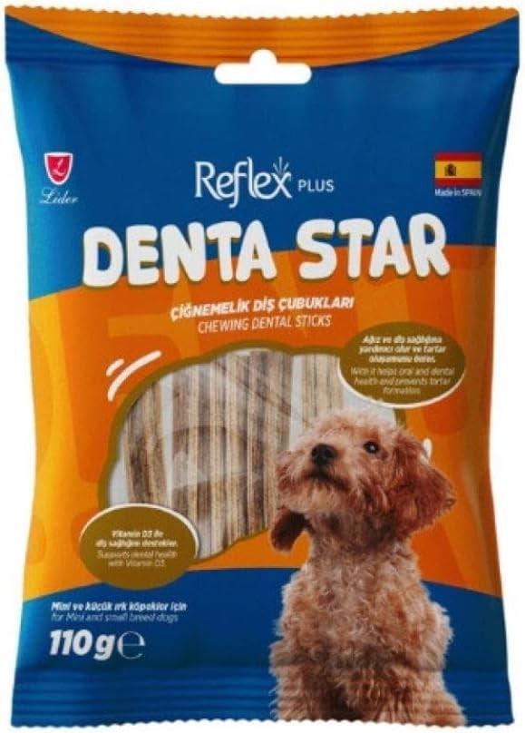 Reflex Plus Denta Star Çiğnemelik Diş Çubukları Küçük Irk Yetişkin Köpek Ödül Maması 110 Gr