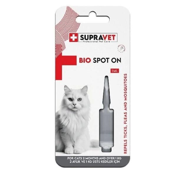 Supravet Kedi Deri Ve Tüy Bakım Yağı; Bit Pire Kene Dış Parazit